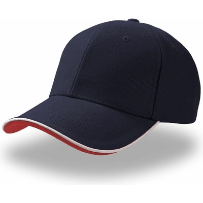 Atlantis Pilot Piping Sandwich Ťažká brúsená 6 panelová sandwich 33.0502 Navy/White
