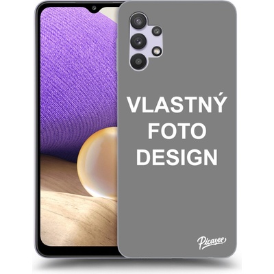 Púzdro Picasee silikónové Samsung Galaxy A32 5G A326B - Vlastné design/motiv čiré