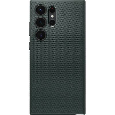 Spigen Калъф Spigen - Liquid Air, Galaxy S23 Ultra, зелен (8809896740227)