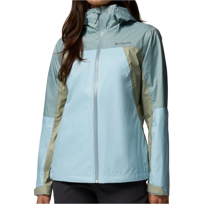 Columbia Дамско водоустойчиво яке Columbia Women's Inner Limits IV Jacket Waterproof jacket - Marine Light / Crushed Blue / Safari (102-5149-0313)