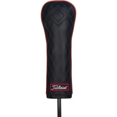 Titleist Jet Black Leather Hybrid Cover black