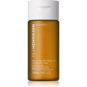 OLEHENRIKSEN Balance+ Detox Drops 2% Salicylic Acid Toner тоник за лице със салицилова киселина 120ml