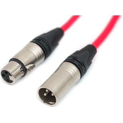 Bespeco NCMB600C Fluorescent Red 6 m Микрофонен кабел (NCMB600RDFL)