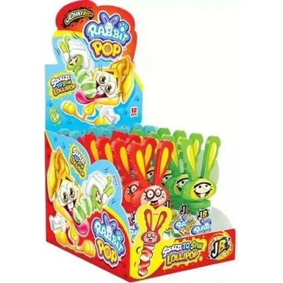JohnyBee cukrohračka rabbit pop kleště 16 x 23 g