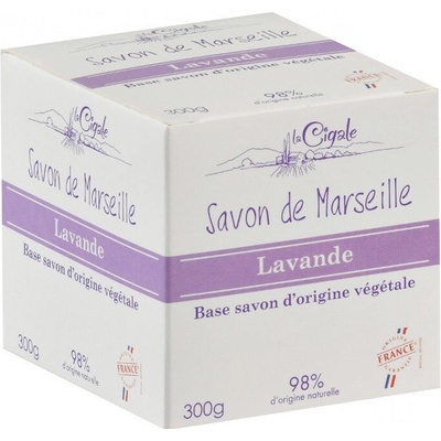 La Cigale Marseillské mýdlo "Cube" Levandule 300 g – Sleviste.cz