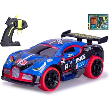 Mikro R/C автомобил състезателен 13см 1: 32 2, 4GHz пълна функция на батерии със светлина