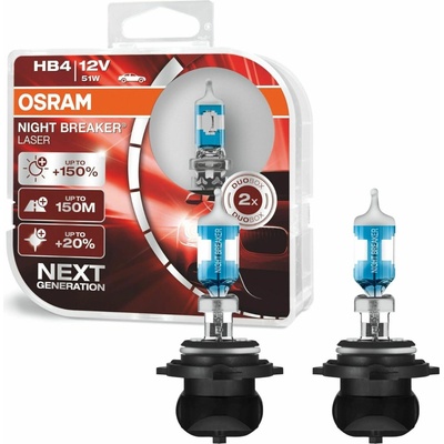 Osram Night Breaker Laser HB4 P22d 12V 51W