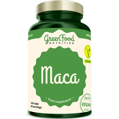 Green Food Nutrition Maca 120 vegan kapsúl