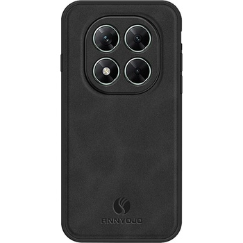 Xiaomi Кожен Калъф ANNYOJO за Xiaomi Poco X7 5G - PU кожа + PC + TPU, Анти-drop, Магнитен, 0.3mm Повдигнати Ръбове, Вкл. Протектор - 5 Цвята