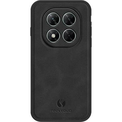 Xiaomi Кожен Калъф ANNYOJO за Xiaomi Poco X7 5G - PU кожа + PC + TPU, Анти-drop, Магнитен, 0.3mm Повдигнати Ръбове, Вкл. Протектор - 5 Цвята