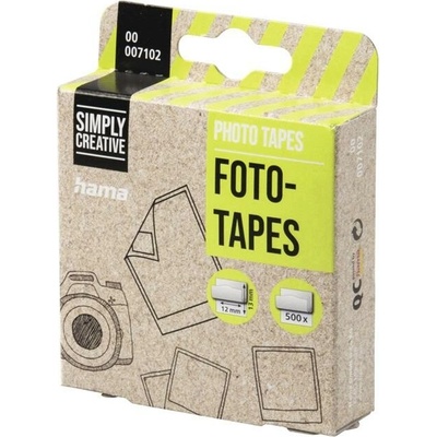 Hama fotopodlepky oboustranné, 500 ks – Zbozi.Blesk.cz