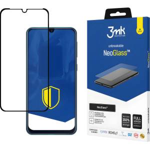 3mk Protection NeoGlass защитно стъкло за Samsung Galaxy M21 - Черен KP21089