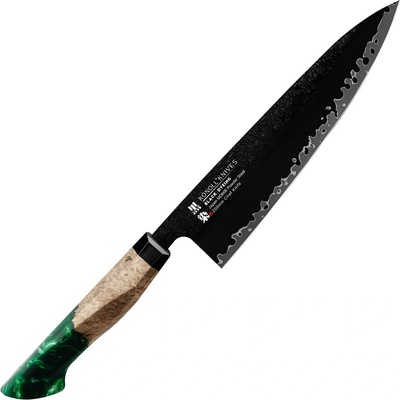Konoll Knives Kuchyňský nůž Chef/Gyuto 205 mm Black Dyeing