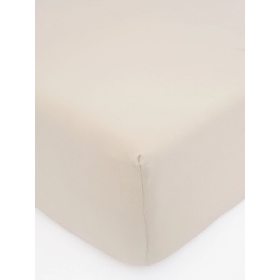 MKLuzkoviny.cz Jersey prostěradlo Classic přírodní 180x200 – Hledejceny.cz