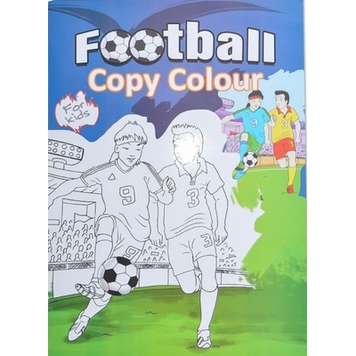 Omaľovanky Football A4