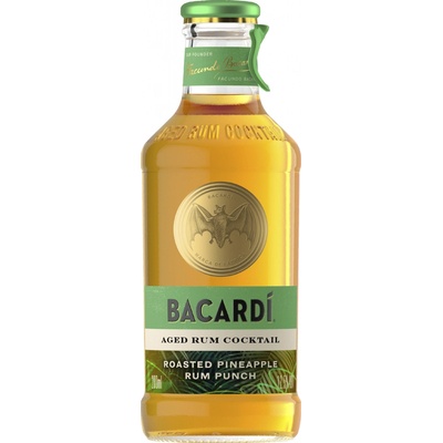 Bacardi Roasted Pineapple Rum Punch 12,5% 0,2 l (holá láhev)