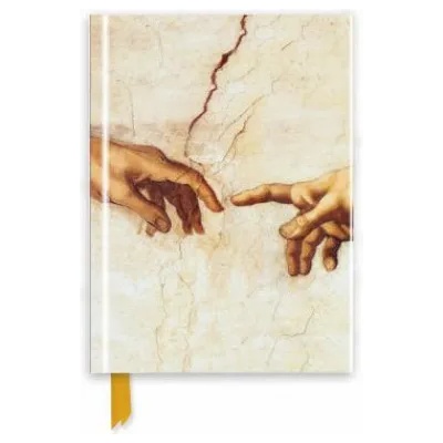 Flame Tree Publishing Michelangelo: Creation Hands (Foiled Journal) | Flame Tree Studio