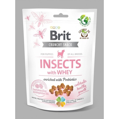 BRIT Care Dog Crunchy Cracker Puppy Insect 200 g