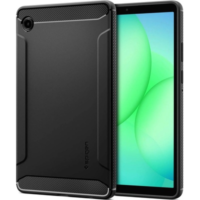 Spigen Калъф за Samsung Galaxy Tab A11 - Spigen Rugged Armor - Матово черен