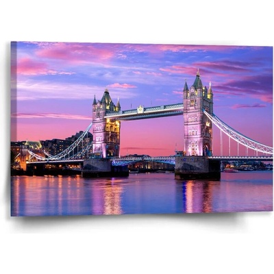 Sablio Obraz Londýn Tower Bridge - 60x40 cm