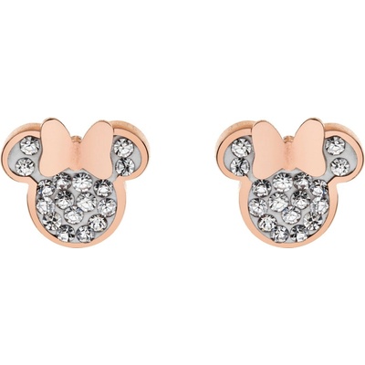 Disney dětské náušnice Minnie Mouse ocelové pozlacené E600177PRWL-B.CS