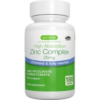 Igennus Цинк комплекс 25 мг - 180 таблетки