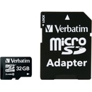 VERBATIM microSDHC UHS-I 32GB 44083