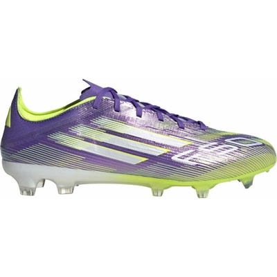 adidas F50 PRO FG fialová biela svetlo zelená
