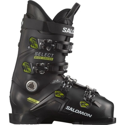 Salomon Select Wide Cruise 70 Black/Beluga/Acid Green