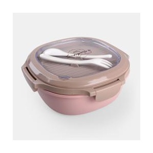 Sentio Кутия за храна PVC 1080мл Pink