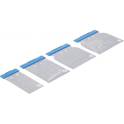 BGS Diy BGS1636, Sada malířských stěrek z pružinové pásové oceli 4 ks 50-120 mm