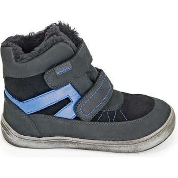 Protetika chlapecké zimní boty Barefoot Rodrigo černá