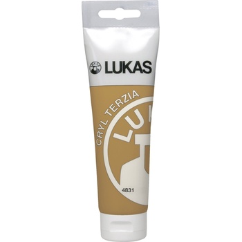 LUKAS Cryl Terzia Plastic Tube АКРИЛНА боя Yellow Ochre 125 ml 1 бр (748310012)