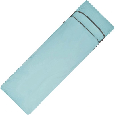 Sea to Summit Comfort Blend Liner Rectangular w/ Pillow Sleeve světle modrá – Zboží Dáma