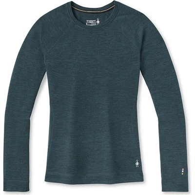 Smartwool Дамско мериносово термобельо Smartwool Women's Merino 250 Baselayer Crew Boxed Merino base layer - Twilight Blue Heather (115-1259-0812)