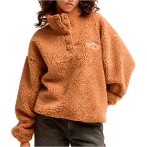 Billabong Дамски поларен пуловер Billabong Women's Run The Road Fleece jumper - Sugar Almond (105-6248-0412)