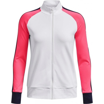 Under Armour Storm Midlayer Zip 100/White/Pink Shock/Metallic Silver