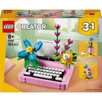 LEGO® Creator 3-in-1 - Typewriter with Flowers (31169)