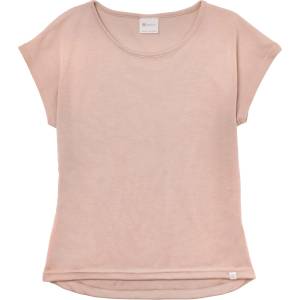 Engel Дамско мериносово термобельо Engel Women's Shirt with Dropped Shoulders Merino shirt - Dustyrose - размер 46/48 (EU) (916-5253-0114)
