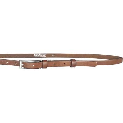Penny Belts Dámský kožený opasek 15-1-48 hnědý cognac
