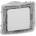 Legrand Единичен ключ Legrand Niloe, ниво на защита IP44, бял (764513)
