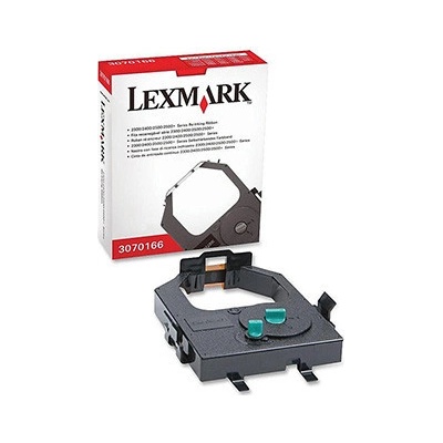 Lexmark originál páska do tlačiarne štítkov, 3070166, černý tlač/biely podklad