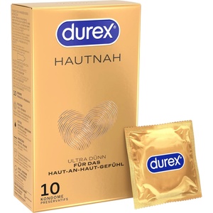 Durex Hautnah - тънки презервативи - екстра чувствителни - 10 броя - lovesexshop