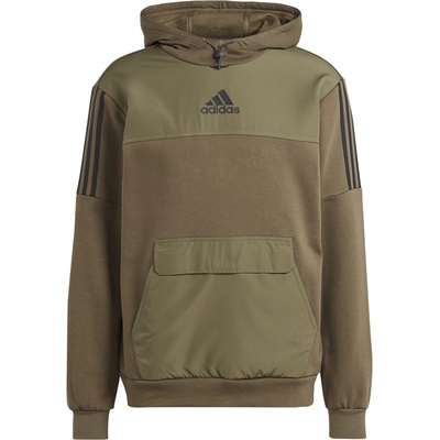 Adidas Мъжки суичър Adidas Utility Hoodie Mens - Khaki