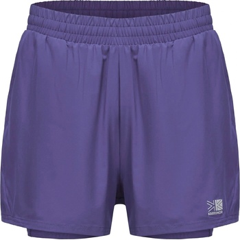 Karrimor Дамски къси панталони Karrimor 2 in 1 Running Shorts Womens - Liberty Purple