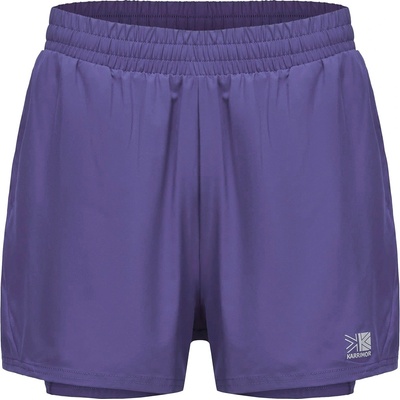 Karrimor Дамски къси панталони Karrimor 2 in 1 Running Shorts Womens - Liberty Purple