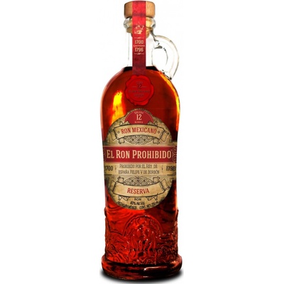 El Ron Prohibido Reserva 12y 40% 0,7 l (holá láhev)