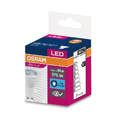 Kрушка LED, GU10, 6.9W, 230V, 575 lm, 6500K (2050180086)