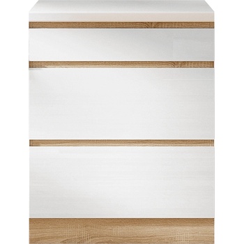 Шкаф долен Line 60 cm супер гланц бял HG