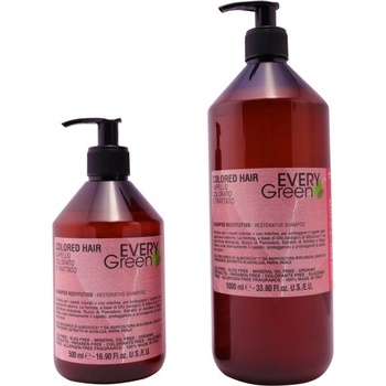 EveryGreen Restitutivo obnovujúci šampón na farbené vlasy 1000 ml